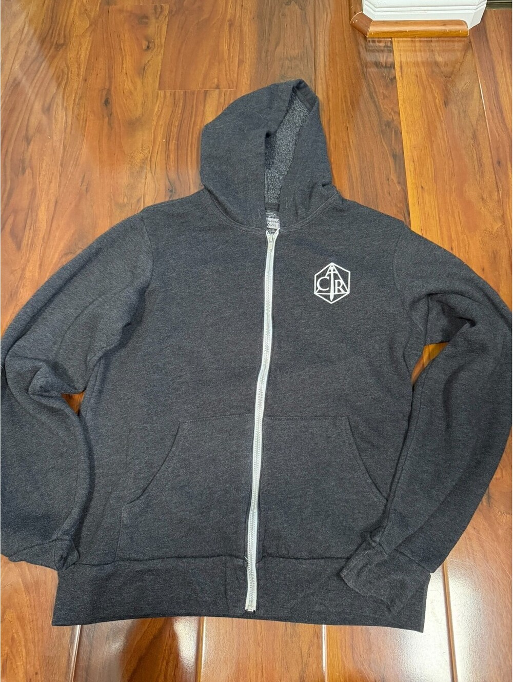 Bells Hells Critical Role Grey Black Graphic Adult Jacket Size Medium